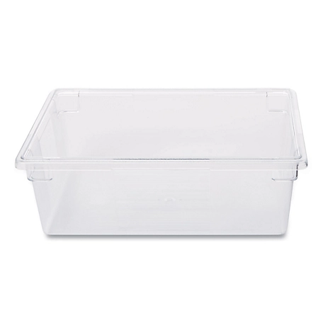 Rubbermaid Food/Tote Boxes, 12-1/2 gal., 26 in. x 18 in. x 9 in., Clear