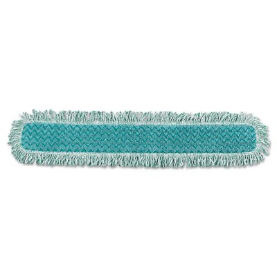 HYGEN Dry Dusting Mop Heads with Fringe, 36 in., Green