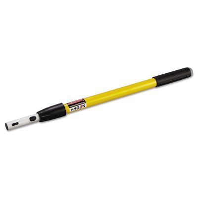 HYGEN Quick-Connect Extension Mop Handle, 20-40 in., Yellow/Black