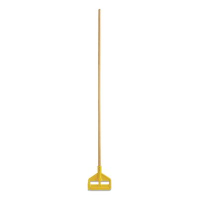 Image showing  Invader Side-Gate Wood Wet-Mop Handle, 60 in., Natural