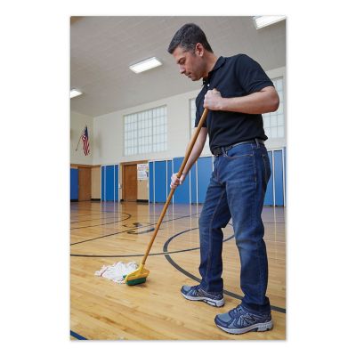 Image showing  Invader Side-Gate Wood Wet-Mop Handle, 60 in., Natural