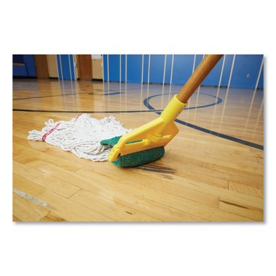 Image showing  Invader Side-Gate Wood Wet-Mop Handle, 60 in., Natural