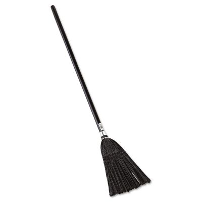 Rubbermaid 37-1/2 in. Lobby Pro Synthetic-Fill Broom, Black High quality multi purpose broom