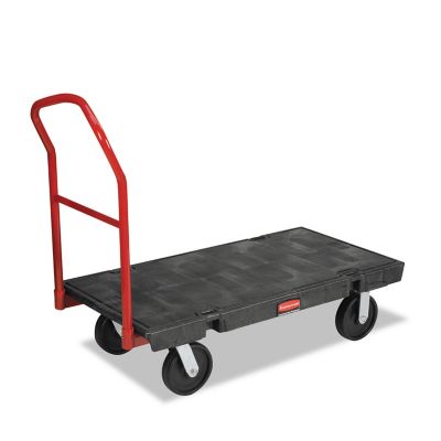 Rubbermaid 2,000 lb. Capacity Platform Truck, Black -  RCP 4441 BLA