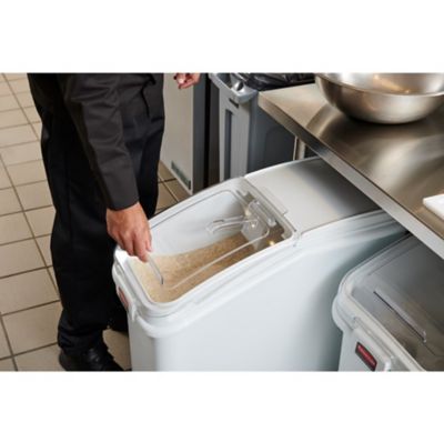 Image showing  20.57 gal. Commercial ProSave Mobile Ingredient Bin, White