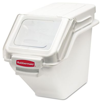 Image showing  Commercial Prosave Shelf Ingredient Bin, 5.4 gal., 11-1/2 x 23-1/2 x 16-7/8 in., White