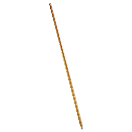 Rubbermaid Wood Threaded-Tip Broom/Sweep Handle, 60 in., Natural