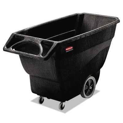 Rubbermaid 151 gal. Structural Foam Tilt Truck, Rectangular, Black, RCP1011BLA