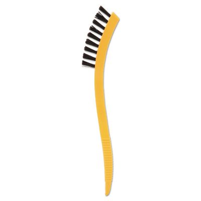 Image showing  Synthetic-Fill Tile and Grout Brush, 8-1/2 in., Yellow