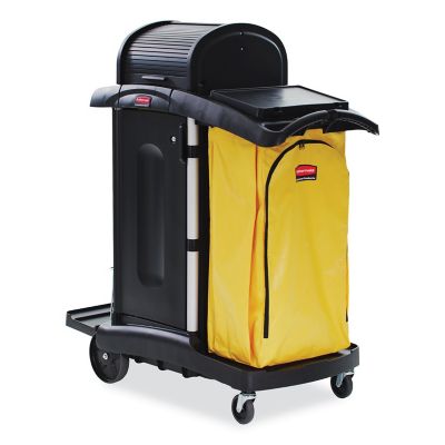 Image showing  34 gal. Vinyl Cleaning Cart Bag, Yellow
