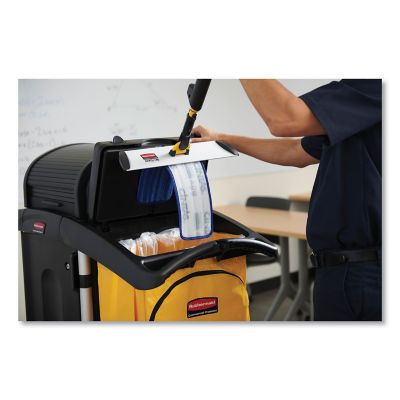 Image showing  34 gal. Vinyl Cleaning Cart Bag, Yellow