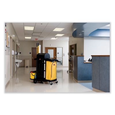 Image showing  34 gal. Vinyl Cleaning Cart Bag, Yellow