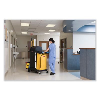 Image showing  34 gal. Vinyl Cleaning Cart Bag, Yellow