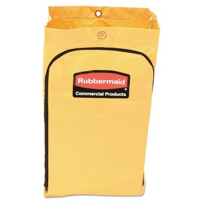 Rubbermaid Zippered Vinyl Cleaning Cart Bag, 10.5 in., 24 gal. Capacity