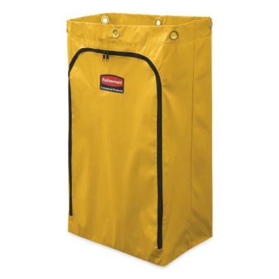 Image showing 5 th Rubbermaid 24 gal. Zippered Vinyl Cleaning Cart Bag