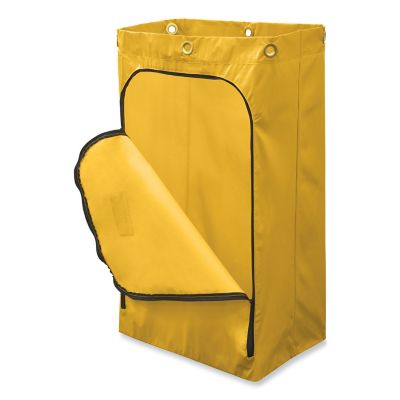 Image showing 6 th Rubbermaid 24 gal. Zippered Vinyl Cleaning Cart Bag