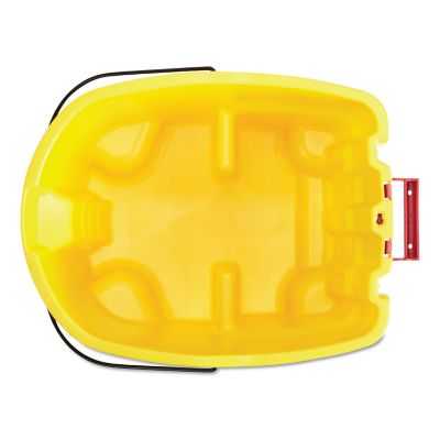 Image showing  35 qt. WaveBrake 2.0 Mop Bucket, Yellow, Plastic, Floor Finishing