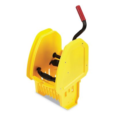 Rubbermaid Wavebrake 2.0 Wringer, Down-Press, Plastic, Yellow -  Rubbermaid Commercial, 2064959