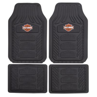 Plasticolor Harley Davidson WeatherPro Automotive Floor Mats, 4 pc.