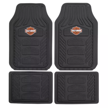 Plasticolor Harley Davidson WeatherPro Automotive Floor Mats 4-Piece. Floor Mats & Cargo Liners