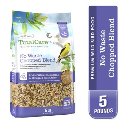 Royal Wing Total Care No Waste Chopped Blend Wild Bird Food, 5 lb.