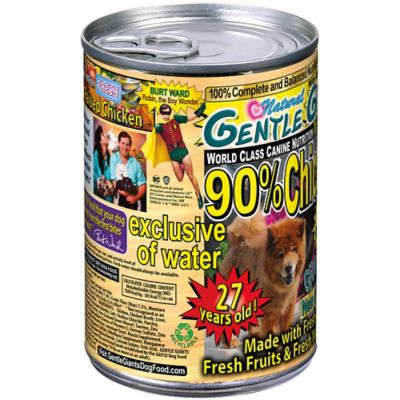Image showing 6 th Gentle Giants All Life Stages Natural Non-GMO Chicken Wet Dog Food, 13 oz., 12 pk.
