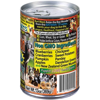 Image showing 5 th Gentle Giants All Life Stages Natural Non-GMO Salmon Wet Dog Food, 13 oz., 12 pk.