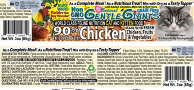 Image showing  All Life Stages Chicken Pate Wet Cat Food, 3 oz., Pack of 24 Cans