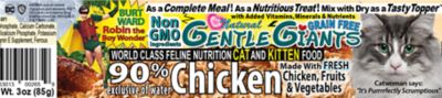 Image showing  All Life Stages Chicken Pate Wet Cat Food, 3 oz., Pack of 24 Cans