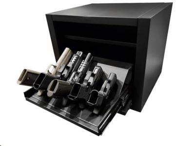 Image showing  5 Handgun 2.82 cu. ft.Key Lock Pistol Safe, Black