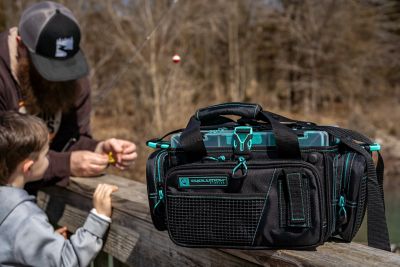 Image showing 5 th Evolution Horizontal 3700 Drift Series Topless Tackle Bag, Seafoam