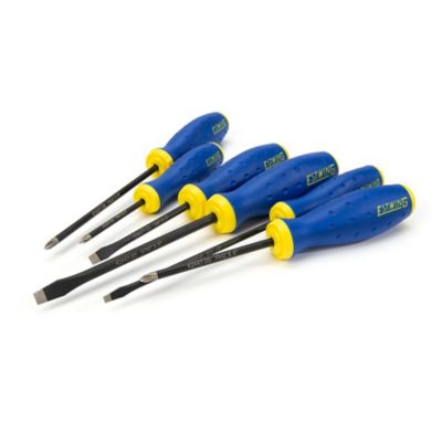 Image showing 1 th Estwing 6 pc. Phillips and Slotted Magnetic Diamond Tip Screwdriver Set
