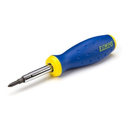 Image showing  6-in-1 Multi-Purpose Phillips Slotted and Hex Screwdriver, Steel
