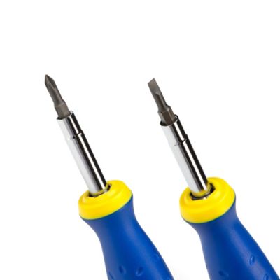 Image showing  6-in-1 Multi-Purpose Phillips Slotted and Hex Screwdriver, Steel