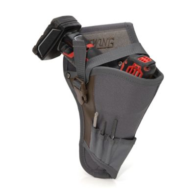 Image showing 2 th Estwing Drill and Impact Driver Holster, 1,800D Polyester, Top Grain Leather