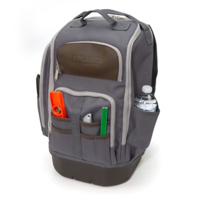 Image showing 2 th Estwing 20 in. Hard Bottom Tool Backpack