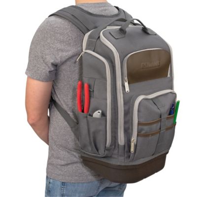Image showing 8 th Estwing 20 in. Hard Bottom Tool Backpack