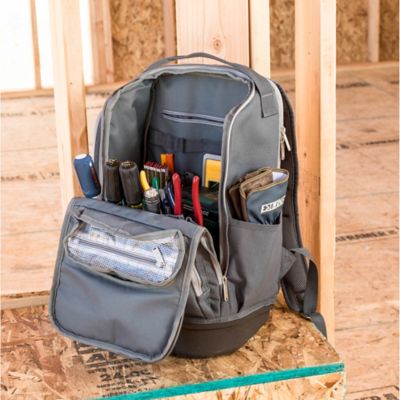 Image showing 9 th Estwing 20 in. Hard Bottom Tool Backpack