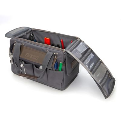 Image showing  16 in. 18-Compartment Carpenter's Tool Bag