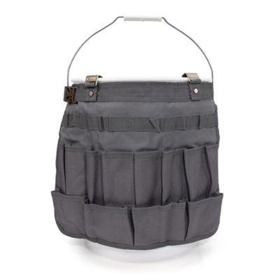 Image showing 1 th Estwing 12.6 in. 28-Compartment Bucket Tool Organizer, 1,800D Polyester Fabric