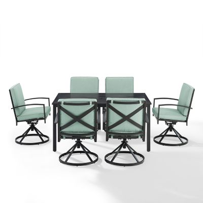 Image showing  7 pc. Kaplan Outdoor Dining Set, KO60022BZ-MI