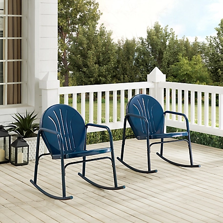 Crosley 2 pc. Griffith Outdoor Rocking Chair Set