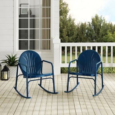 Image showing  2 pc. Griffith Outdoor Rocking Chair Set