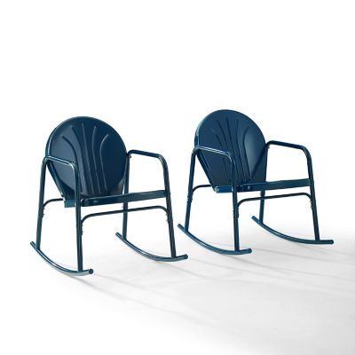 Image showing  2 pc. Griffith Outdoor Rocking Chair Set