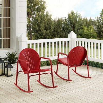 Image showing  2 pc. Griffith Outdoor Rocking Chair Set