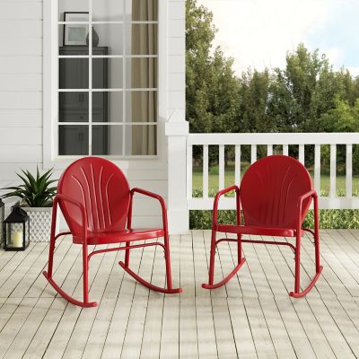 Image showing  2 pc. Griffith Outdoor Rocking Chair Set
