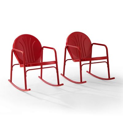 Image showing  2 pc. Griffith Outdoor Rocking Chair Set