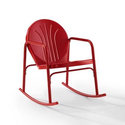 Image showing 7 th Crosley 2 pc. Griffith Outdoor Rocking Chair Set