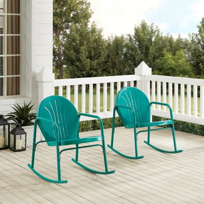 Image showing  2 pc. Griffith Outdoor Rocking Chair Set