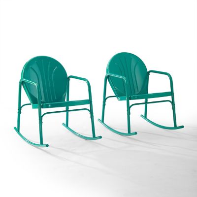 Image showing  2 pc. Griffith Outdoor Rocking Chair Set